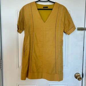 Very J | Mustard Shift Dress